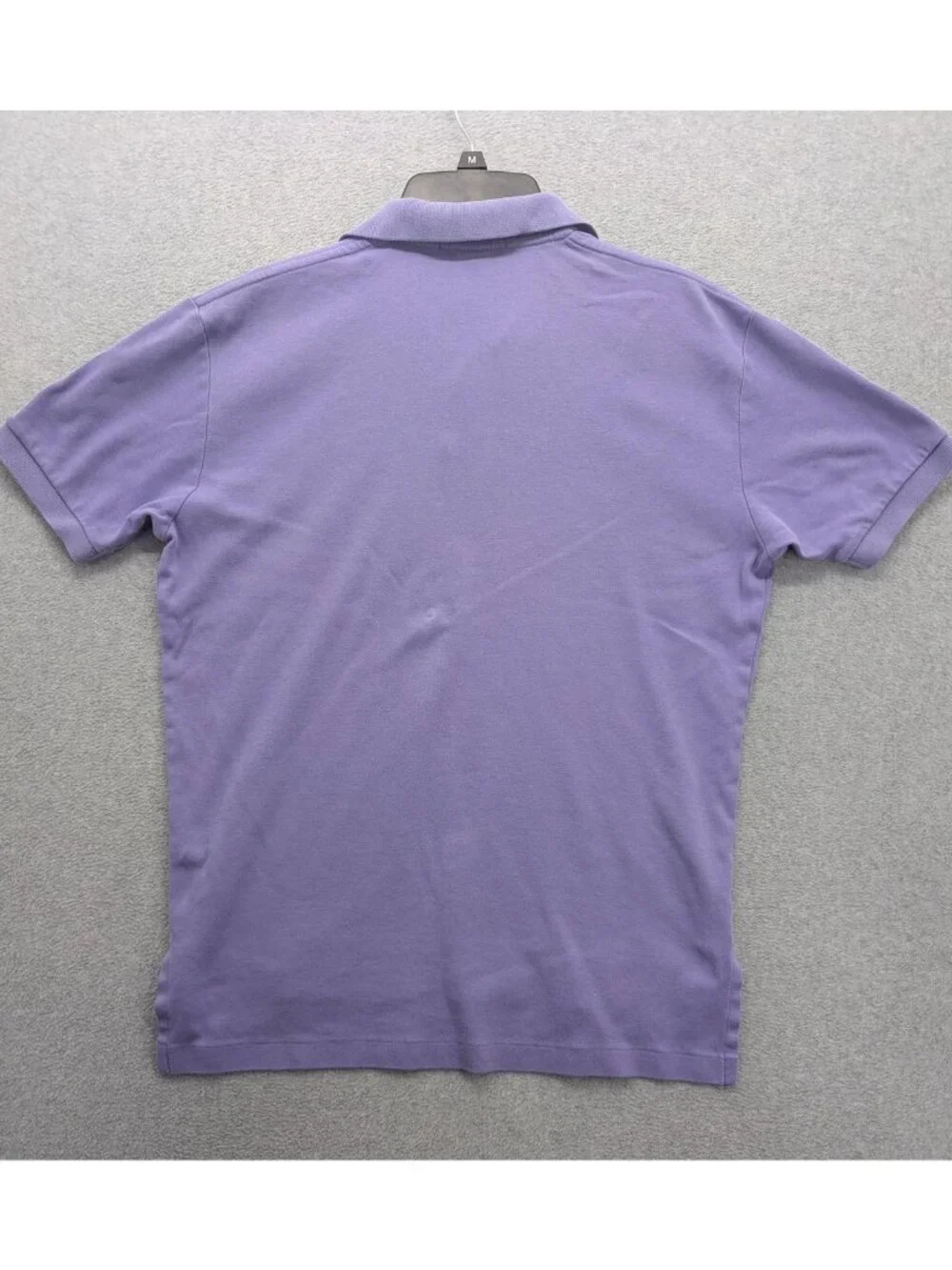 Polo By Ralph Lauren Polo Shirt Mens Medium Purple Solid Cotton Pony Casual